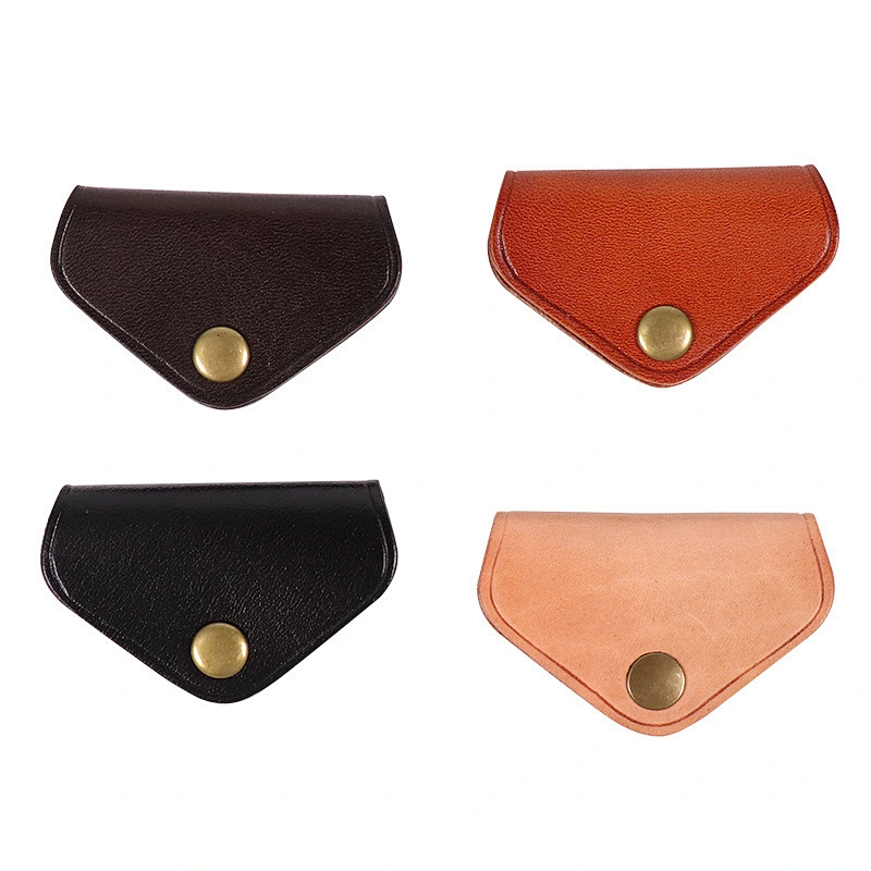 Medium Real Leather Lorenz Mens Coin Tray Wallets Purse handbag  for  Airpods Earphone