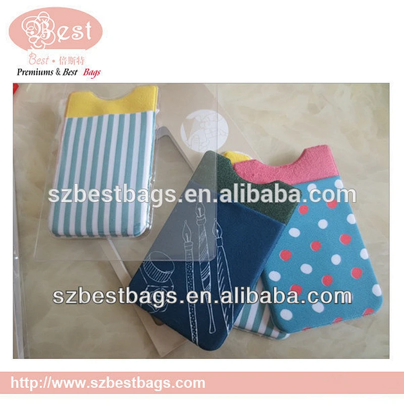 Silicone bus Card Holder, bank card cover