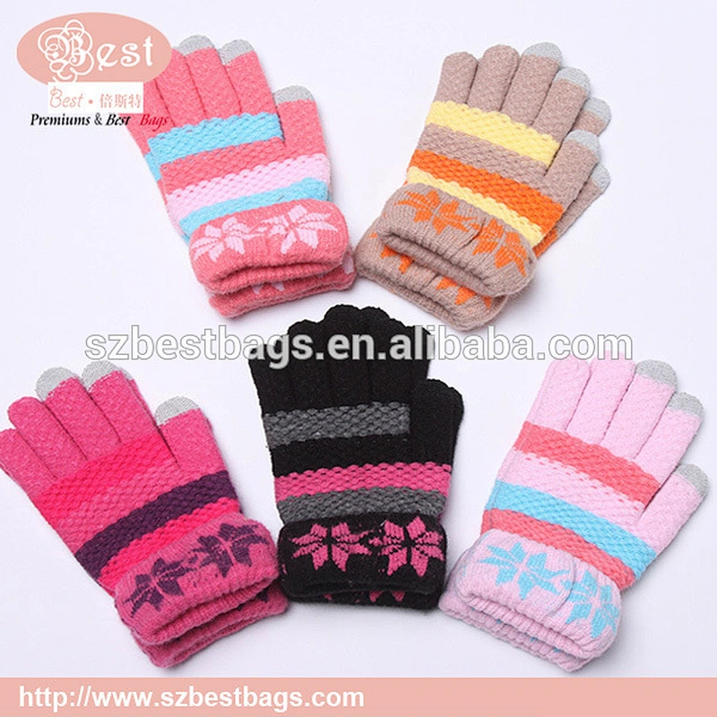 embroidery touch screen gloves touchscreen gloves