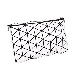2019 stylish classic versatile folding geometric bag chain  single-shoulder laser bag for women for shopping or party