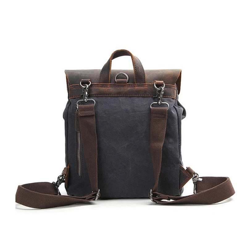 Vintage Women's Canvas Backpack Travel Rucksack 13