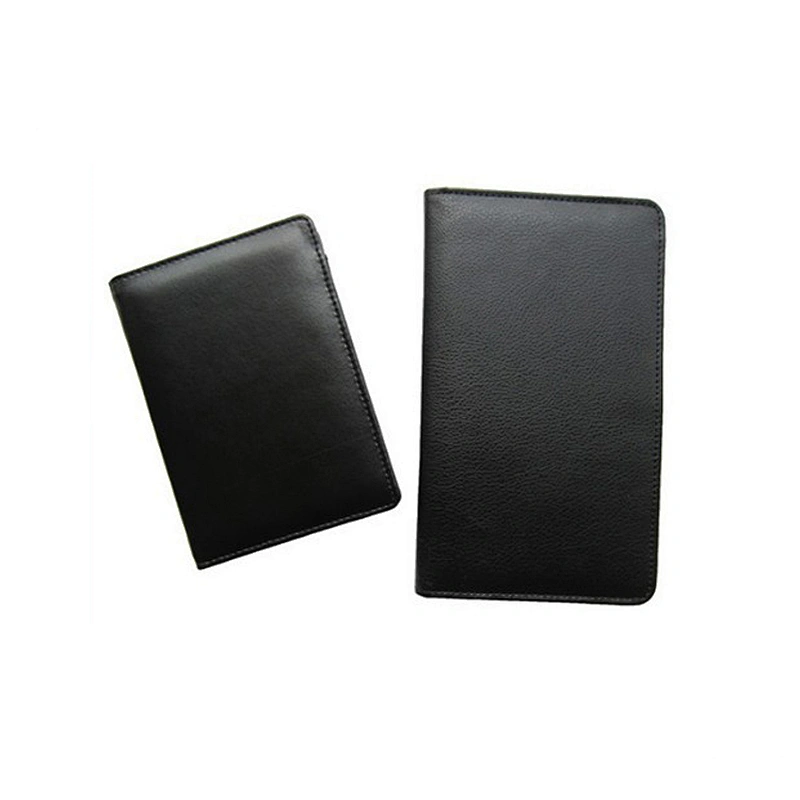 custom safe RFID blocking leather passport holder passport wallet