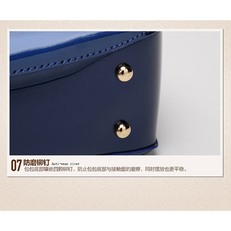 2019 elegant classic fashion patent leather handbag evening bag for women for feast or party