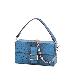 Women's Multi Zip Pockets sewing handbag frame Messenger frame Handbag/Double Compartments Crossbody Bag