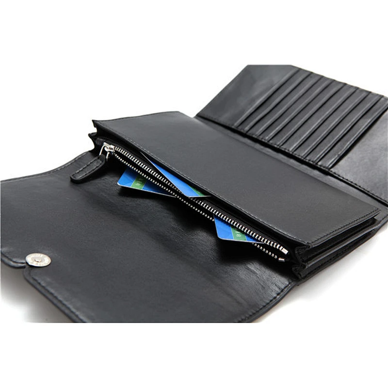 2019 oil painting palm civet series new style fashion design portable wallet card bag