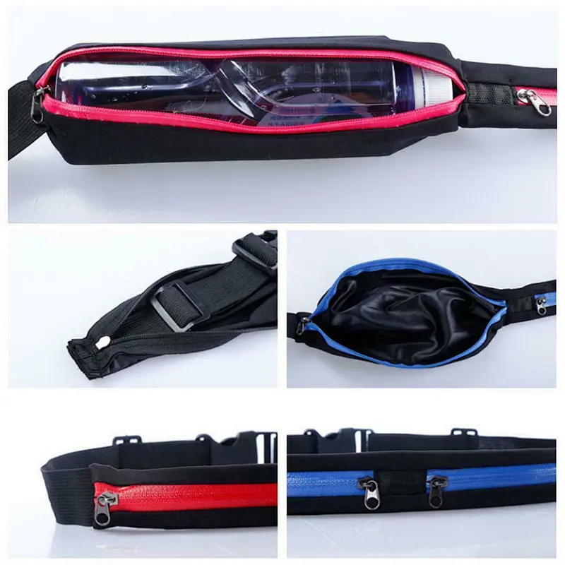 Sports Fanny Pack Belly Waist Bum Bag Fitness Running Jogging Cycling Belt Pouch
