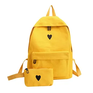 Backpack Women Canvas Travel Bookbag School Bag Laptop rucksacks for teen