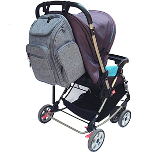 Unisex Sleeping Lamb Baby Diaper Bag Backpack with Changing Pad