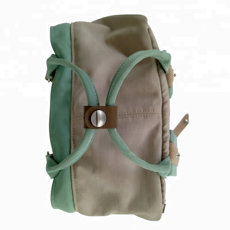 China manufacture women daily travel canvas backpack girl school rucksack