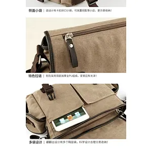 The new korean style large-capacity  durable cross-body messenger bag for men for leisure travel or office
