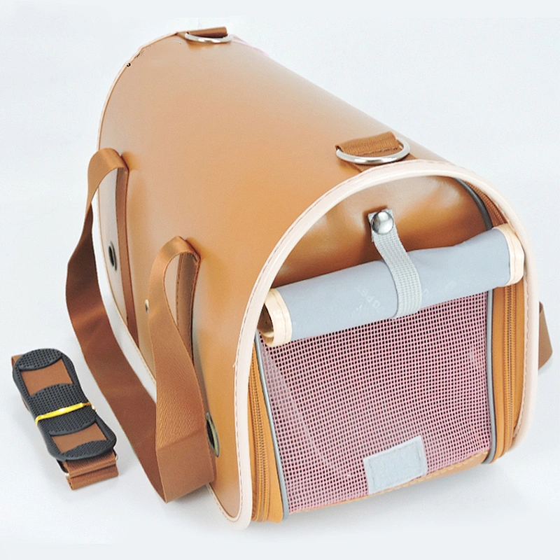 Portable soft sided pet travel tote shoulder sling bag cat carrier satchels for dogs