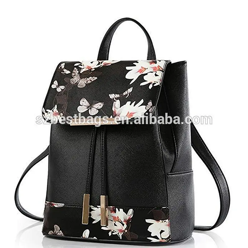 Fashion Shoulder Bag Rucksack PU Leather Women Girls Ladies Backpack Travel bag