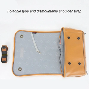 Portable soft sided pet travel tote shoulder sling bag cat carrier satchels for dogs