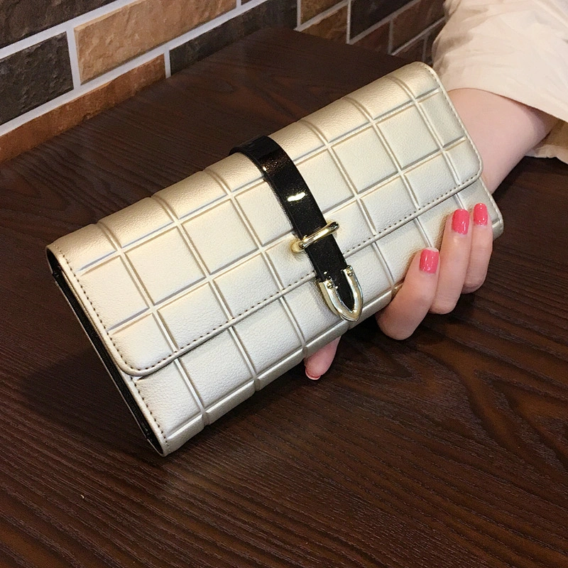 2020 cheap high quality elegent durable collapsible PU wallet women for shopping