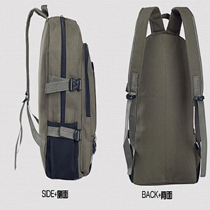 Amazon sellers anti-theft large capacity durable canvas backpack for men for outdoor sports or travel
