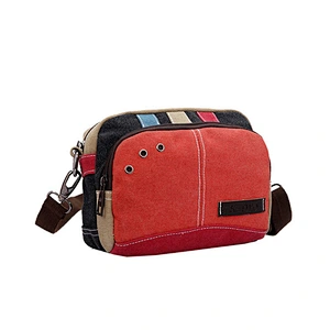 brown bag  phone case crossbody  suede canvas Bag insulated Travel Bag Messenger Handbag for Shopping  purse