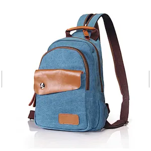 Latest college girls school backpack purse long sling bags satchel for women