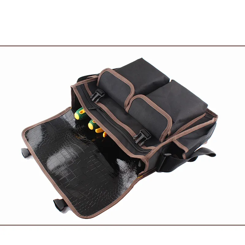 Custom durable electrical toolkit sling computer tool bag