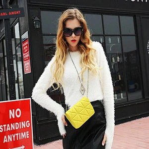 Top PU sling bag shoulder small for women