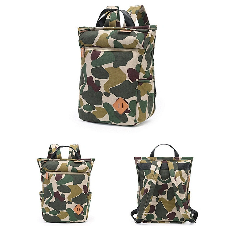 Travel backpack canvas school bag wholesale