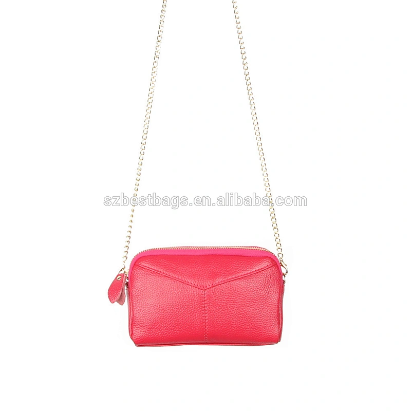 PU Leather Handbags Chain Solid Shoulder Bag Mini Bags Ladies Small Messenger Bag Handbags