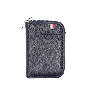 Existing sample or customized credit card business leather holder bag pvc