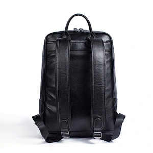 2019 new style Large Men's Women's Leather Backpack Travel Satchel Laptop Rucksack School Bag