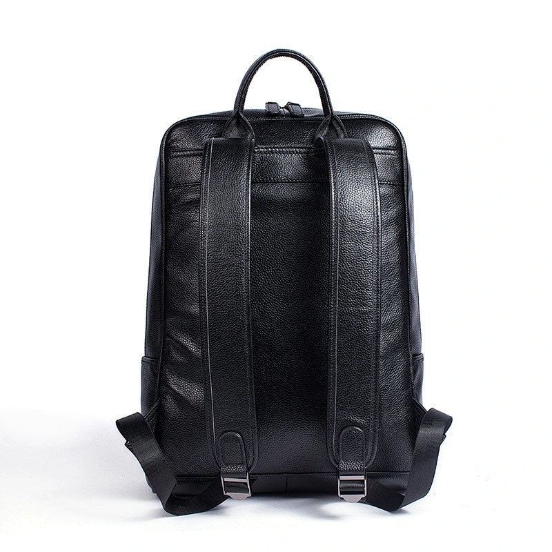 2019 new style Large Men's Women's Leather Backpack Travel Satchel Laptop Rucksack School Bag