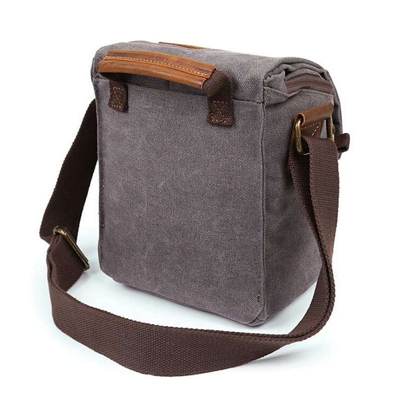 Cross-Border Camera Bag Men's Messenger Bag Waterproof Canvas Photography Bags