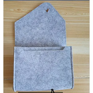 Felt Pouch Power Bank Storage Bag For Data Cable Mouse Travel Organizer