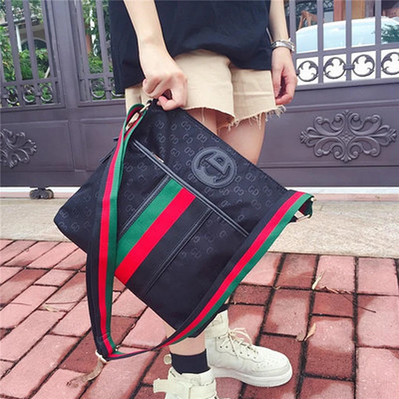 Popular Model purses handbags striped fashion borse firmate tote bag borse donna firmate customize shoulder bags