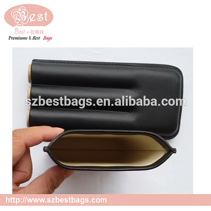 Wholesale custom handmade China leather box cigar case
