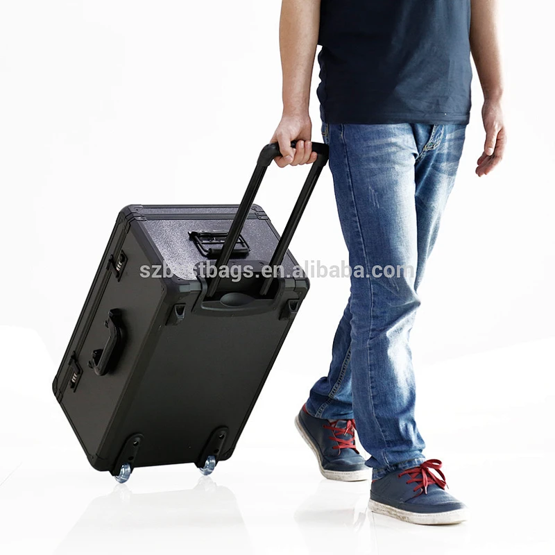 Phantom 4 Trolley Case Outdoor Portable Aluminum Protective Carrying Hardshell backpack