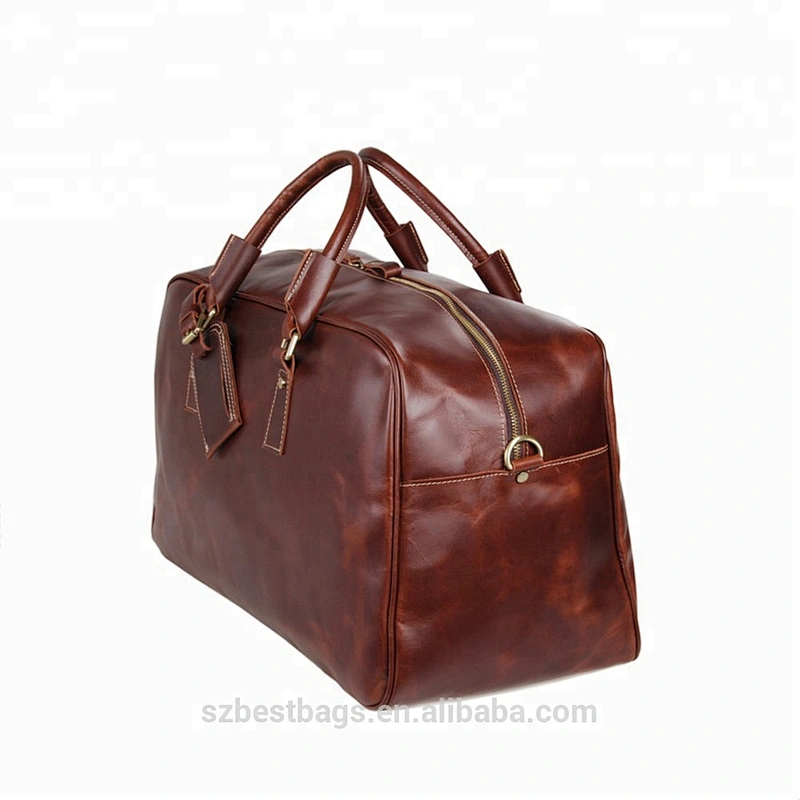 Men's Duffle Bag Vintage Leather Big Capacity Duffel Bags