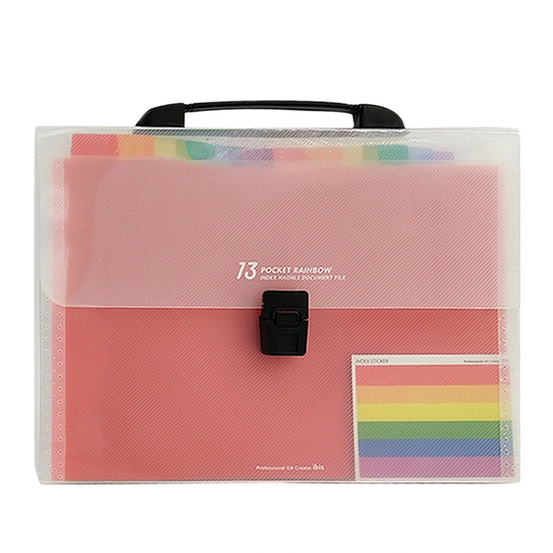 PP Document Bag For Office School Suppliers A4 Size Box Files