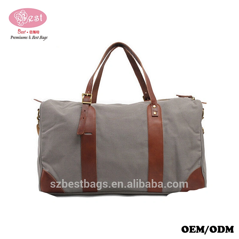 Large Size Vintage Canvas Travel Duffle Bag