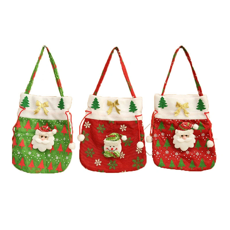 Gift bag party candy bag candy color bag christmas candy gift bag for children