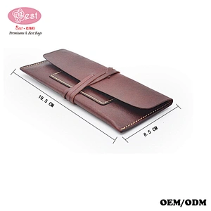 Popular Selling Handmade Leather Wallets Slim Vintage Leather Wallet