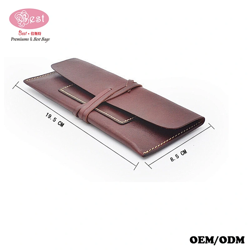 Popular Selling Handmade Leather Wallets Slim Vintage Leather Wallet