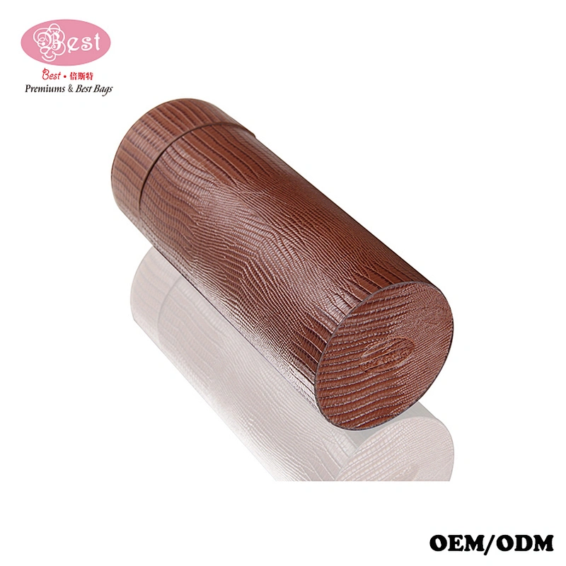 Luxury portable humidors 100% real leather cigar box and accept logo printing cigar cases