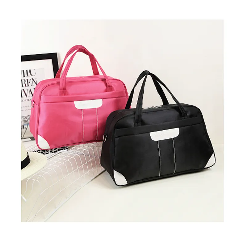 Foldable folding nylon hand carry polo sky crossing fabric luggage mummy travel bag