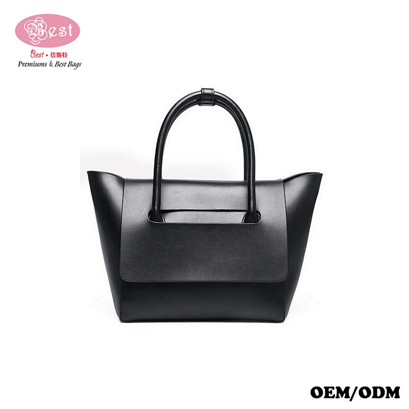 The Newest Design Designer Branded Lady Tote Bag Cowhide Leather Luxury Elegant Tote Handbag