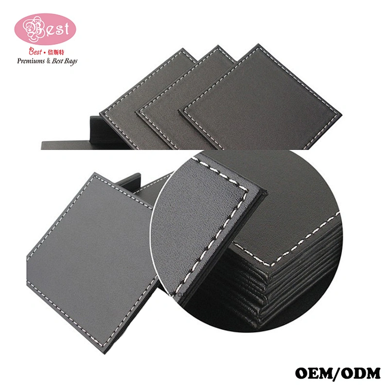 Wholesale Blank Cup Mats Glass Pads Leather Cup&Glass Coaster Diatomite Cup Mat
