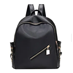 Korean new style beautiful women sling backpack with earphone hole for girls