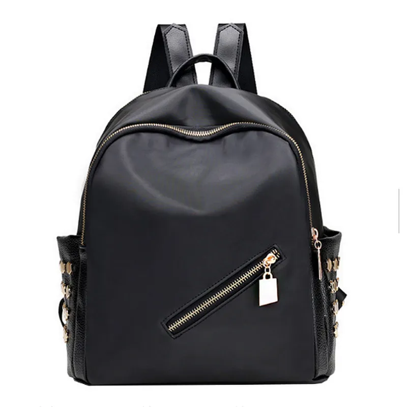 Korean new style beautiful women sling backpack with earphone hole for girls