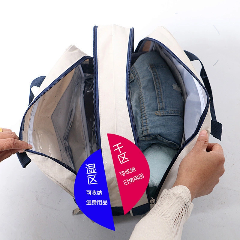 2019 Summer Women Swimsuits Dry and Wet Separated Bags Large Capacity Waterproof Sports Bags Beach Bags
