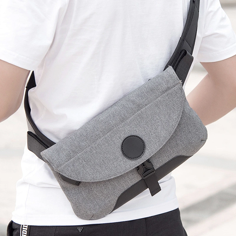 Men's Outdoor Travel Chest Bag Oxford Cloth Casual Cross-body Bag Messenger bag