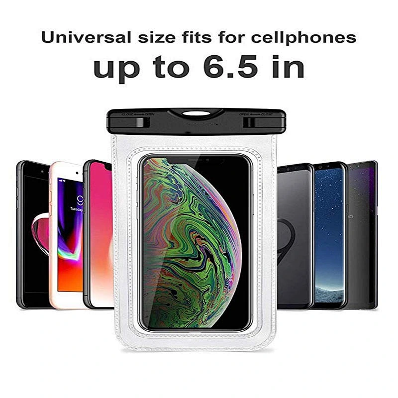 2019 Hot Amazon Beach Travel Bath Waterproof Case for phone Pouch Dry Bag Protective Pouch for Pools