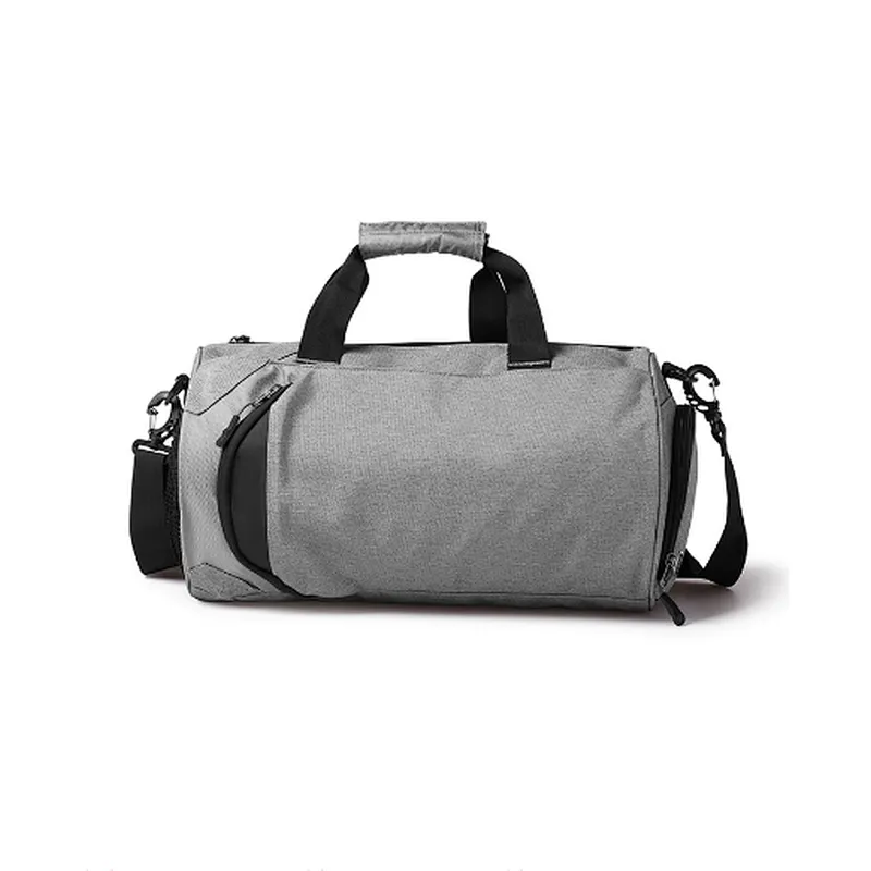 Wholesale custom mens ladies small waterproof washable gym duffle bag with shoe compartment
