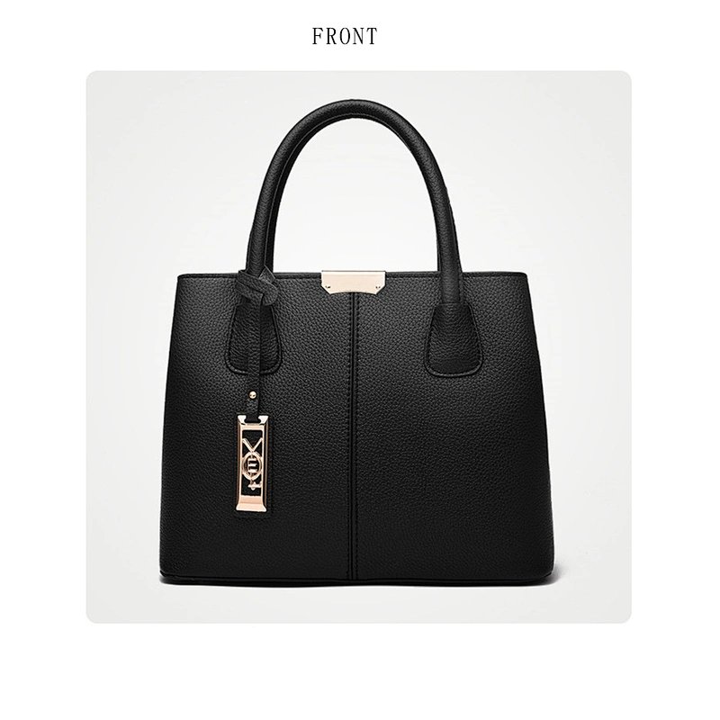 2020 Amazon top sellers fashion practical large capacity pu ladies handbag three-piece for shopping or daily use